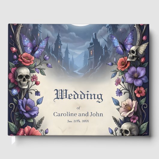 Till Death & Moonlight Bind Us. Gästebuch (Vorderseite)