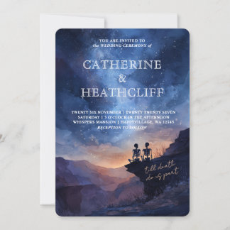 Till the End of Time Wedding Invitation Einladung