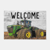 Tillage der Zugmaschine für Begrüßungsfamilien Fußmatte (Vorderseite)