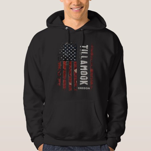 Tillamook Oregon Hoodie (Vorderseite)
