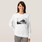 Tillamook, Oregon-Leuchtturm vom Schiff Photograp T-Shirt (Vorne ganz)