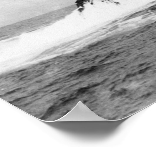 Tillamook, Oregon Lighthouse am Meer, OR Poster (Ecke)