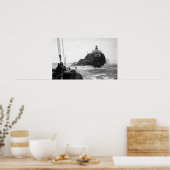 Tillamook, Oregon Lighthouse von Ship Fotograp Poster (Küche)