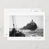 Tillamook, Oregon Lighthouse von Ship Fotograp Postkarte (Vorne/Hinten)