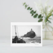 Tillamook, Oregon Lighthouse von Ship Fotograp Postkarte (Stehend Vorderseite)