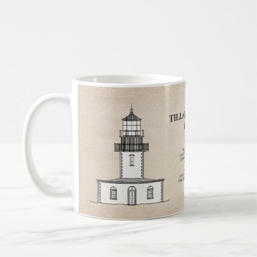 Tillamook Rock Lighthouse - Oregon - SBD Kaffeetasse (Links)