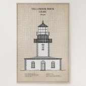 Tillamook Rock Lighthouse - Oregon - SBD Puzzle (Vertikal)