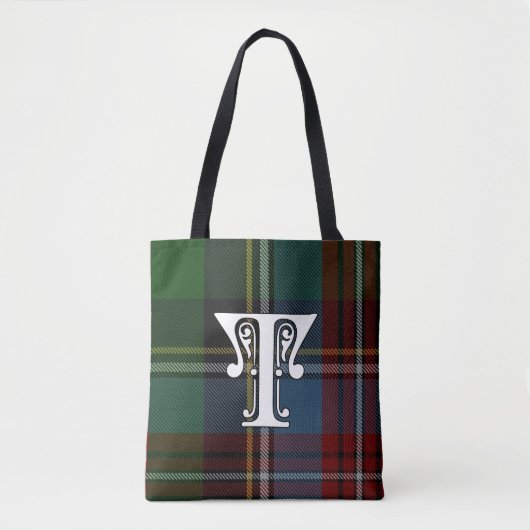 Tilley Clan Tartan Monogram Tasche (Vorderseite)
