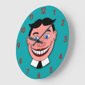 Tillie Asbury NJ Park Palace Vergnügungen Große Wanduhr (Winkel)