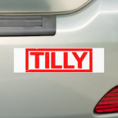 Tilly Briefmarke Autoaufkleber (Auf Auto)