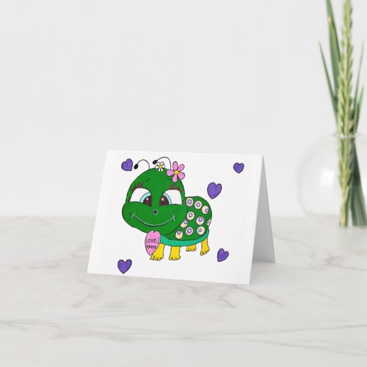 Tilly die Lovebug-Schildkröte Ankündigung (Vorderseite)