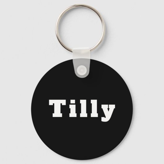 Tilly Schlüsselanhänger (Vorderseite)