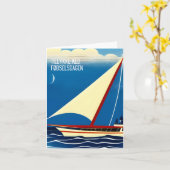 Tillykke med fødselsdagen, dänischer Geburtstag Karte (Gelbe Blume)