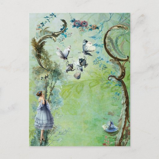 Tilly's Tea Time Postcards Postkarte (Vorderseite)