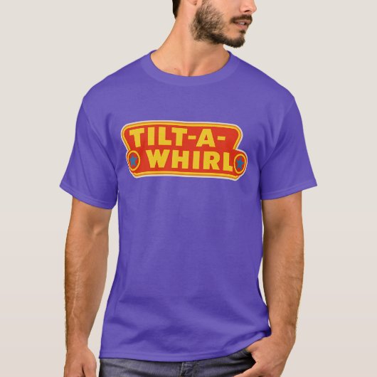 TILT-A-WHIRL Retro-Karneval T-Shirt (Vorderseite)