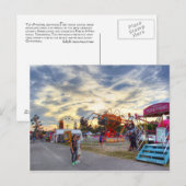 Tilt-A-Whirl Romance Postkarte (Vorne/Hinten)