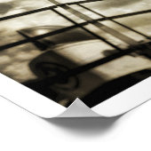 Tilt-a-Whirl Square Poster (Ecke)