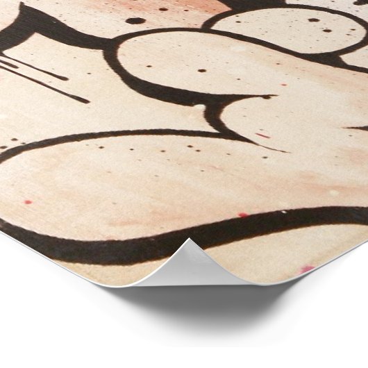 Tilt "Cheech" Print Poster (Ecke)