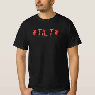 Tilt Funny Pinball T-Shirt