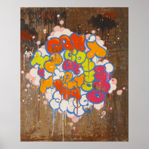 Tilt "I Can't Imagine" Druck Poster