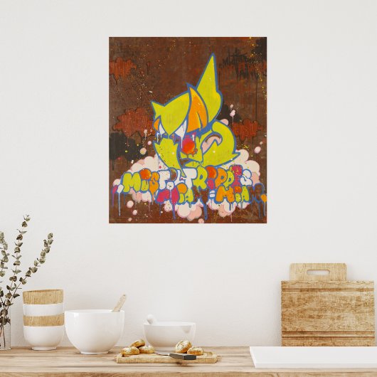 Tilt "Mis Tiltrippes" Print Poster (Küche)