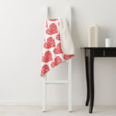 Tilt rotes Herz große Sherpa-Decke Sherpadecke (Beispiel)