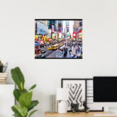 Tilt-shift - Time Square - New York Poster (Heimbüro)