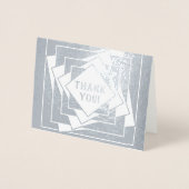 Tilted Boxes Vielen Dank Folienkarte (Vorderseite)