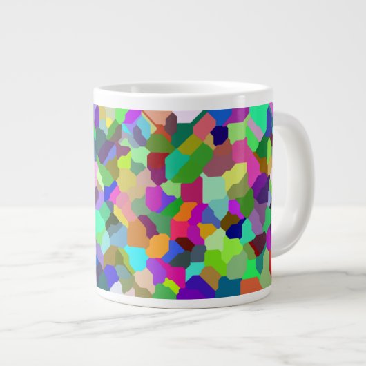 Tilted Tile 20oz Tasse (Vorderseite Rechts)
