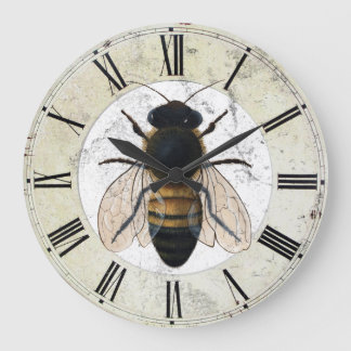Tim Campbells Honey Bee Wall Clock Große Wanduhr