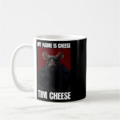 Tim Cheese - Brainrot Meme Kaffeetasse (Links)