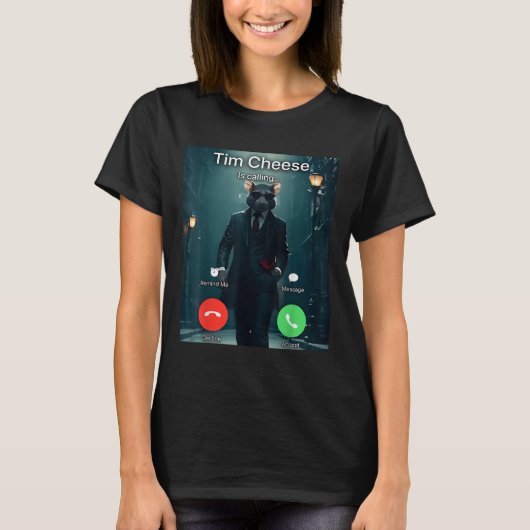 Tim Cheese Meme T-Shirt (Vorderseite)