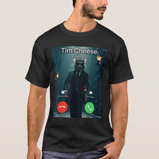 Tim Cheese Meme T-Shirt (Vorderseite)