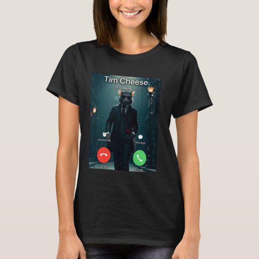 Tim Cheese Meme T-Shirt (Vorderseite)