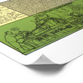 Tim Hunkins Adnams Brewery Poster (Ecke)