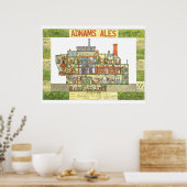 Tim Hunkins Adnams Brewery Poster (Küche)