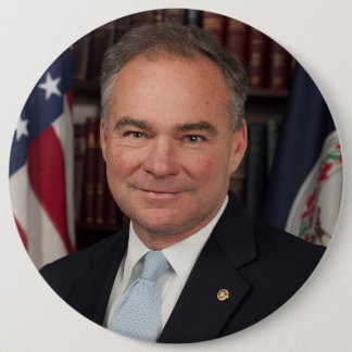 Tim Kaine ENORMER Knopf/Button Button