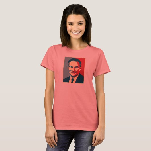 TIM KAINE - POSTER - T-Shirt (Vorne ganz)