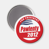 Tim Pawlenty 2012 Magnet (Vorderseite/Rückseite)
