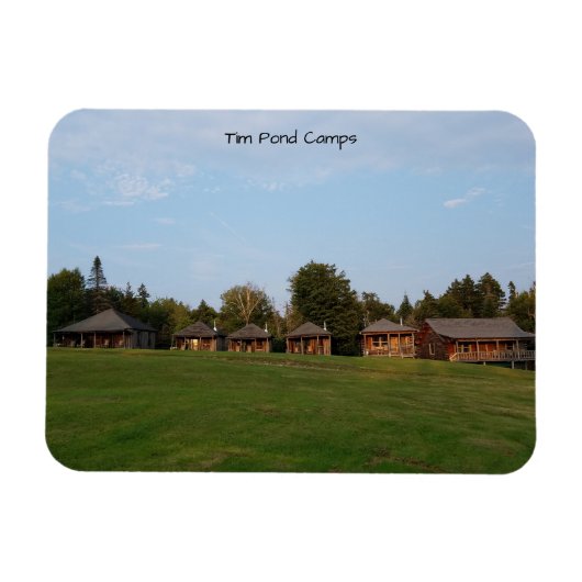 Tim Pond Wilderness Camps Magnet (Horizontal)
