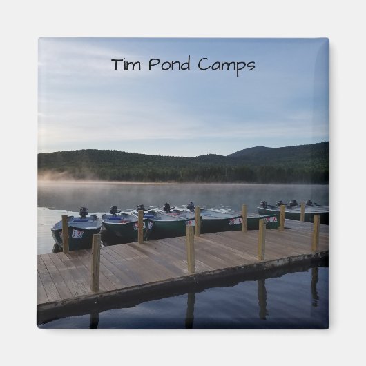 Tim Pond Wilderness Camps Magnete Magnet (Vorne)
