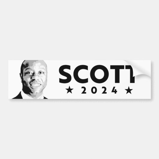 TIM SCOTT 2024 AUTOAUFKLEBER (Vorne)