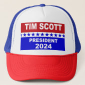 Tim Scott Präsident 2024 Truckerkappe (Vorderseite)