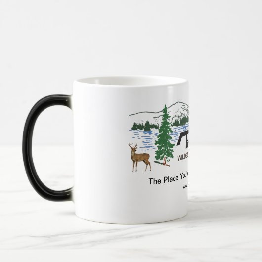 Tim-Teich-Wildnis-Lager-Kaffee-Tasse Verwandlungstasse (Links)