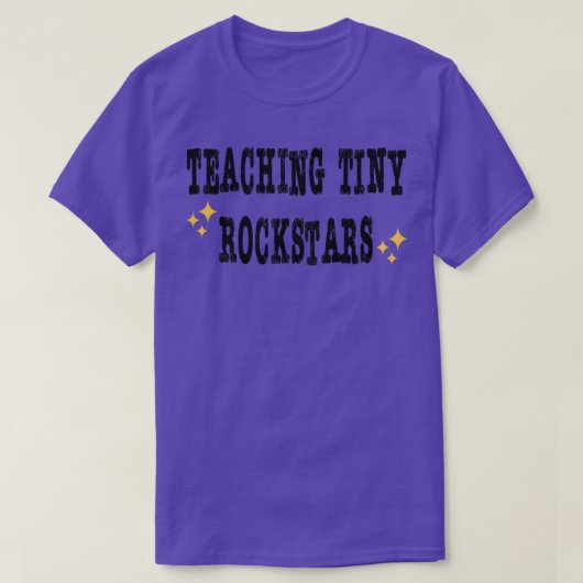 Tim Tiny Rockstars Musiklehrer T-Shirt (Design vorne)
