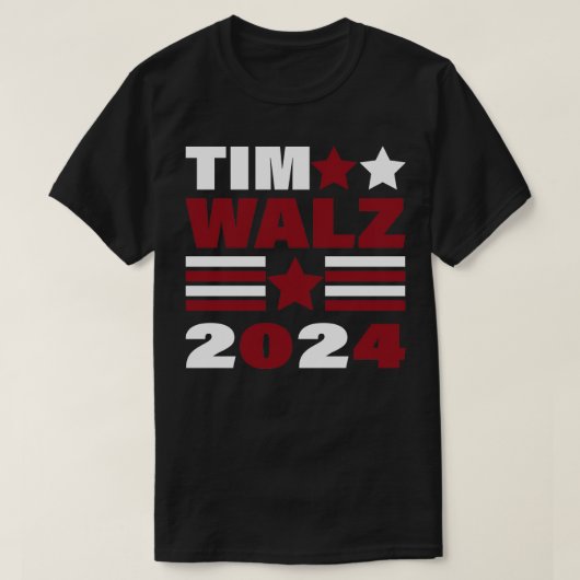 tim walz 2024 TShirt 3 (Design vorne)