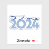 Tim Walz 2024 Unterschrift Aufkleber (Blatt)