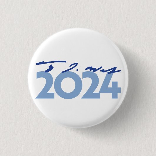 Tim Walz 2024 Unterschrift Button (Vorderseite)