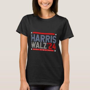 Tim-walz-2024 Wahlen Männer Frauen Kinder Waltz 1 T-Shirt