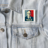 Tim Walz Button (Beispiel)